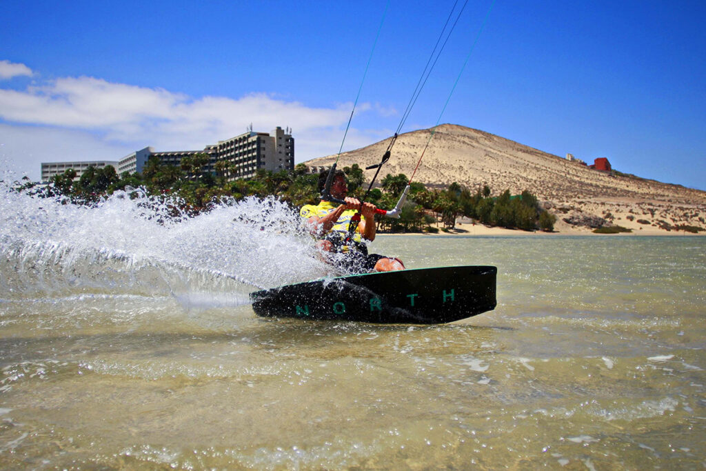 Kitesurfer vom Kite-Center North