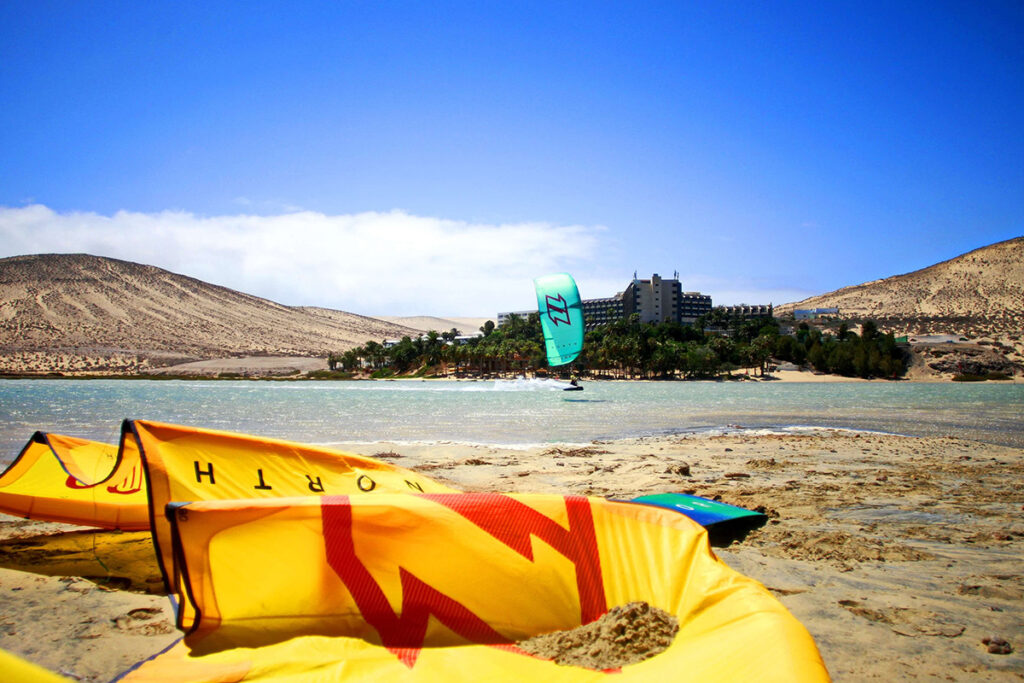 Kite-Center auf der Insel Fuerteventura