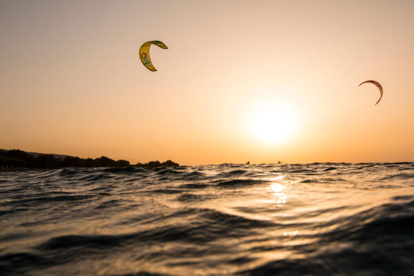 Sonnenuntergang mit Meer in Trianda