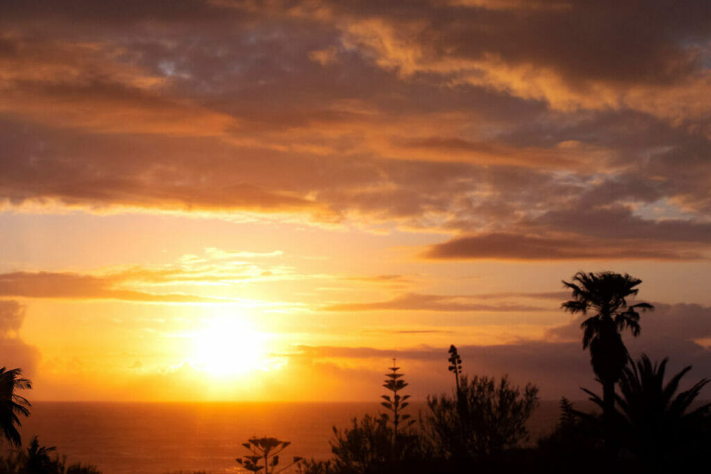 Sonnenuntergang in Portugal