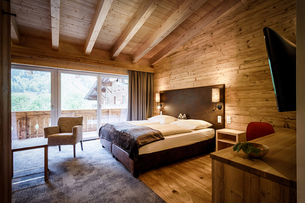 Hotelzimmer im Naturhotel DieEng