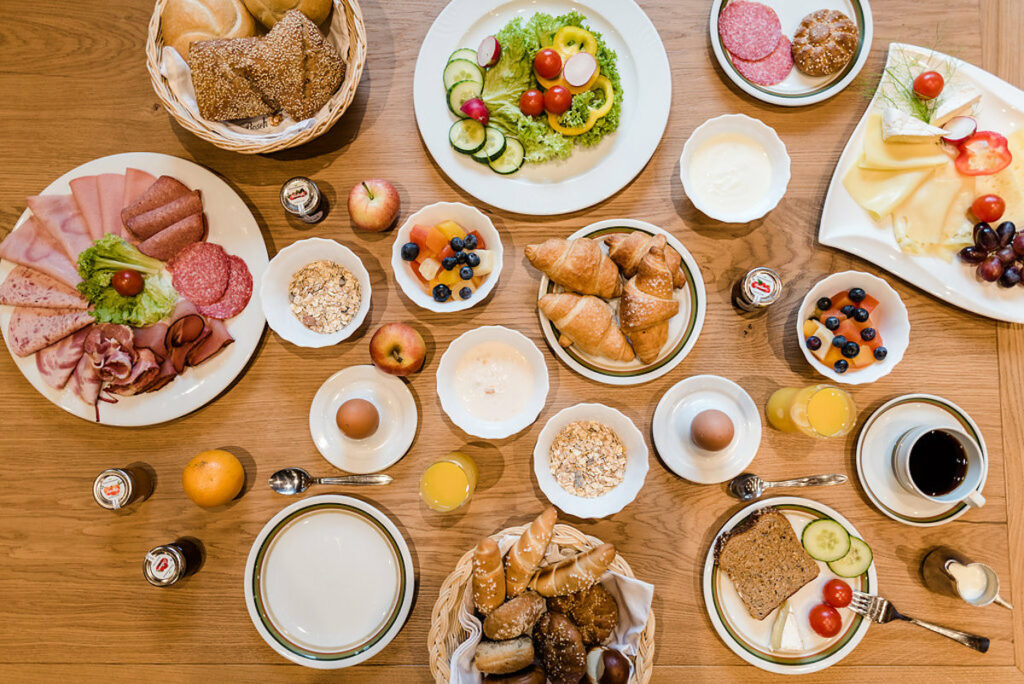 Frühstück im Hotel DieEng