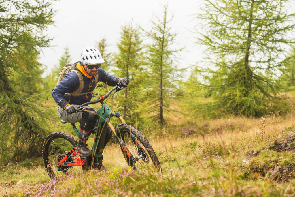 E-Bike fahren im Karwendel
