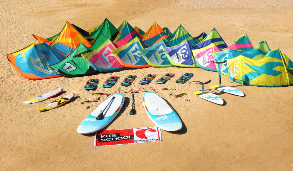 Kitesurfausrüstung Kiteboarding Club El Gouna