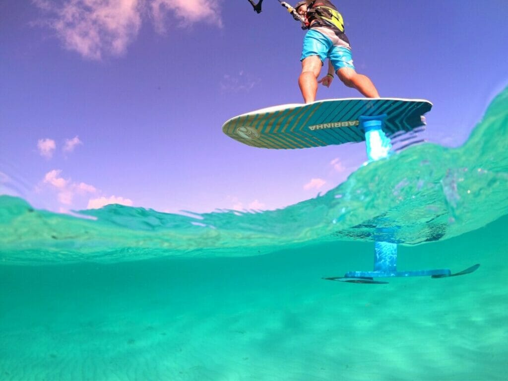 Wingfoilsurfen auf Tobago
