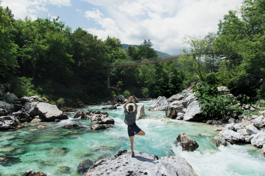Yoga und wandern
